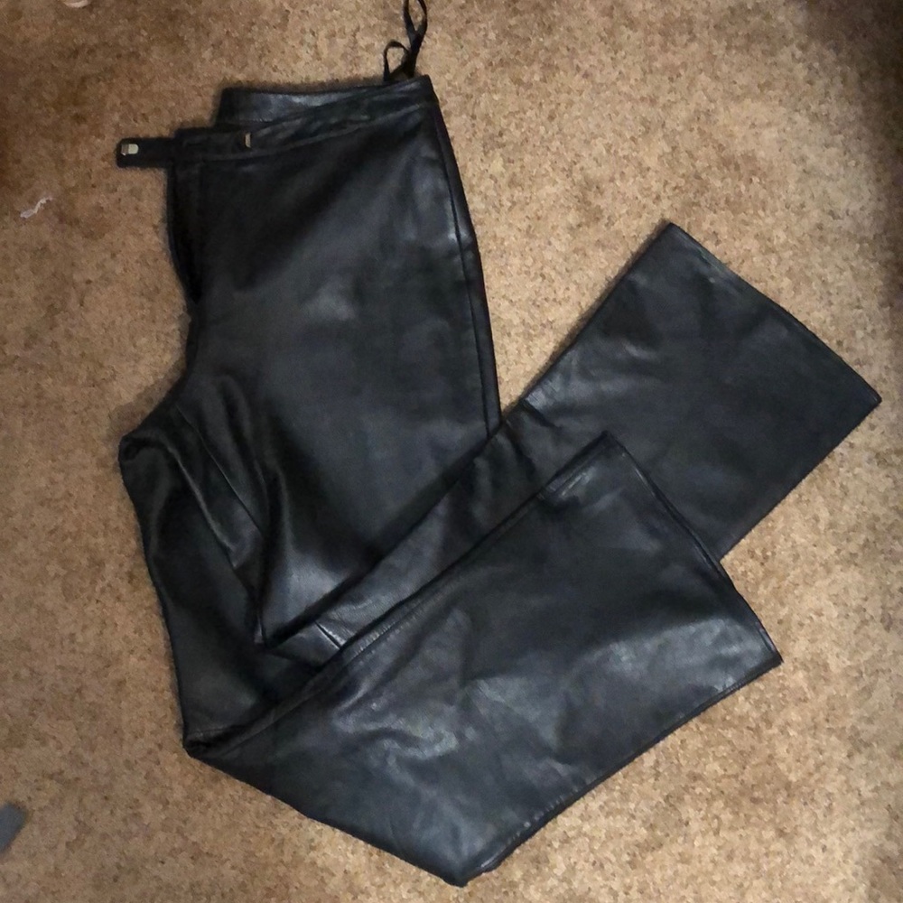 Real leather pants!